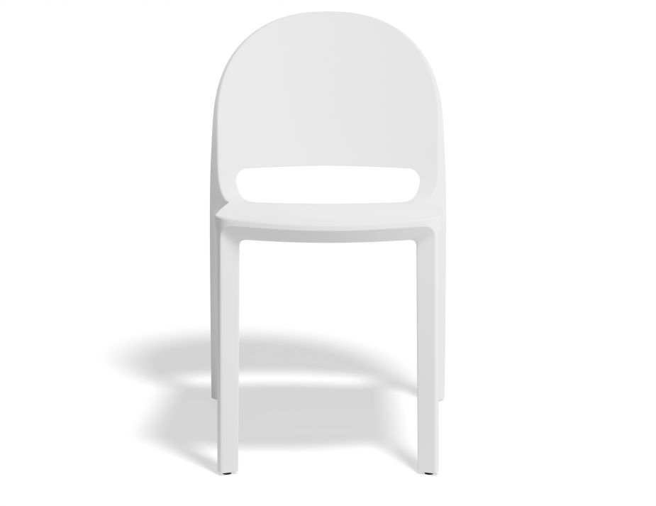 Profile Chair White Front