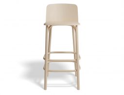 Split Barstool 75cm Beechnatural Front