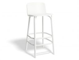 Split Barstool 75cm Whitepigment