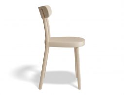 La Zitta Chair Beechnatural Side