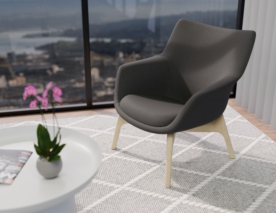 Flow Chair Charcoal Lifestyle2