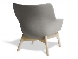 P2 Fly Chair Cloudgrey Back