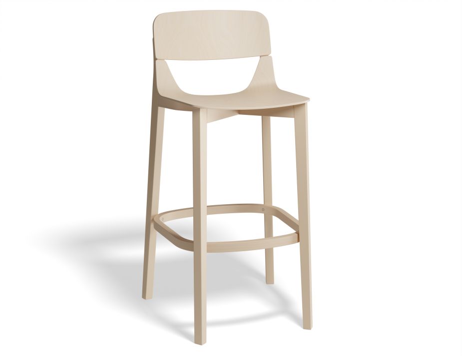 Leaf Barstool Beechnatural