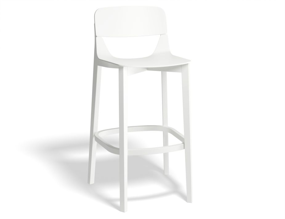 Leaf Barstool Whitepigment