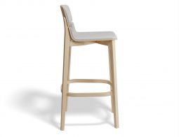 Leaf Barstool Pad Oak Fargo701 Side