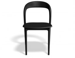 B100229027 P4 Mia Diningchair Black Black Front