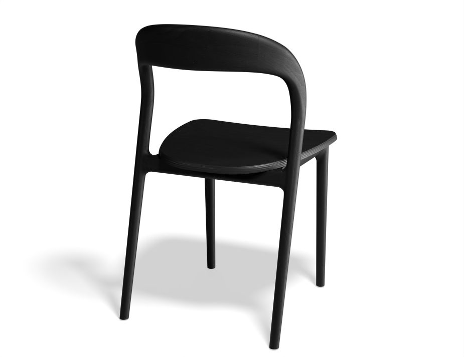 B100229027 P2 Mia Diningchair Black Black Back