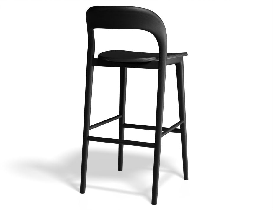 B111226027 P2 Mia Barstool Black Black Back