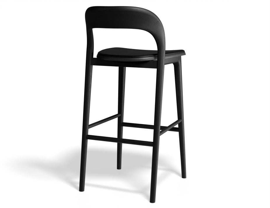 B111226203 P2 Mia Barstool Black Blackvinyl Back