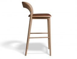 B111226101 P3 Mia Barstool Natural Tanvinyl Side