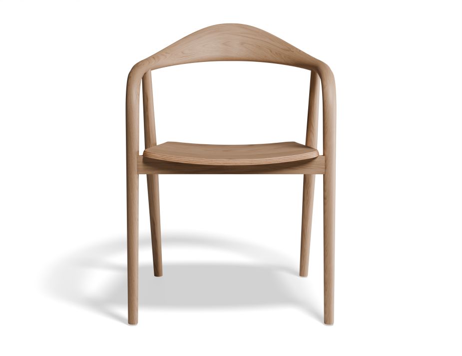 B100230055 P4 Arki Armchair Natural Natural Front