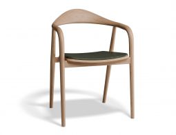 B100230104 P1 Arki Armchair Natural Greenvinyl