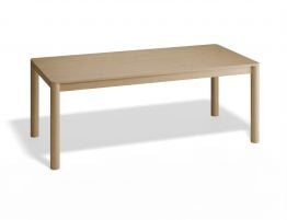 Nordica Dining Table - Solid Oak - 200 x 95cm