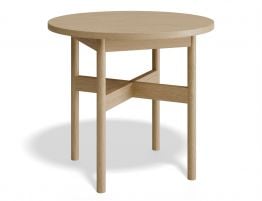 Nordica Side Table - Round - 50Dia - Solid Oak 