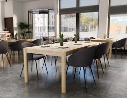 L 2 Henley Chair Anthracite Black