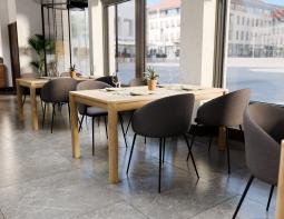 L 5 Henley Chair Anthracite Black