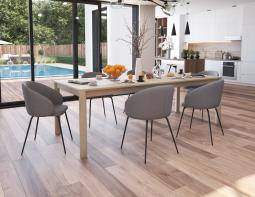 L 1 Henley Chair Sohogrey Black