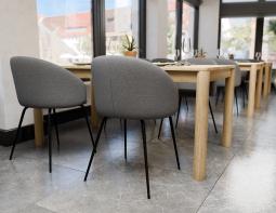 L 4 Henley Chair Sohogrey Black