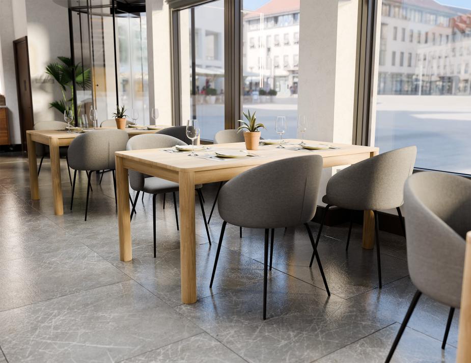 L 5 Henley Chair Sohogrey Black