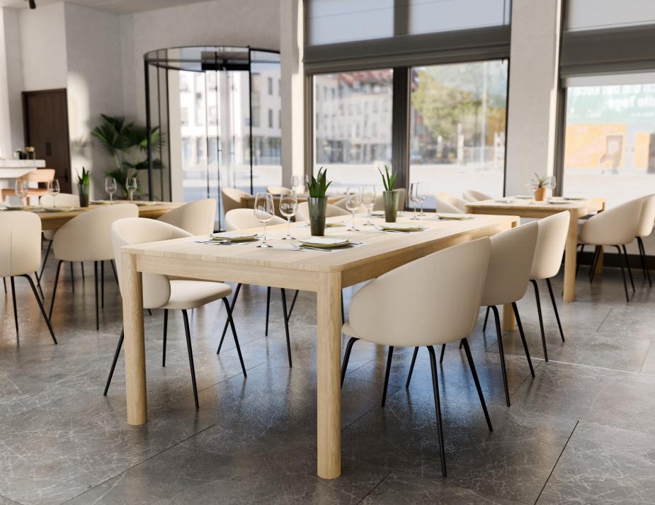 L 2 Henley Chair Fawnbeige Black