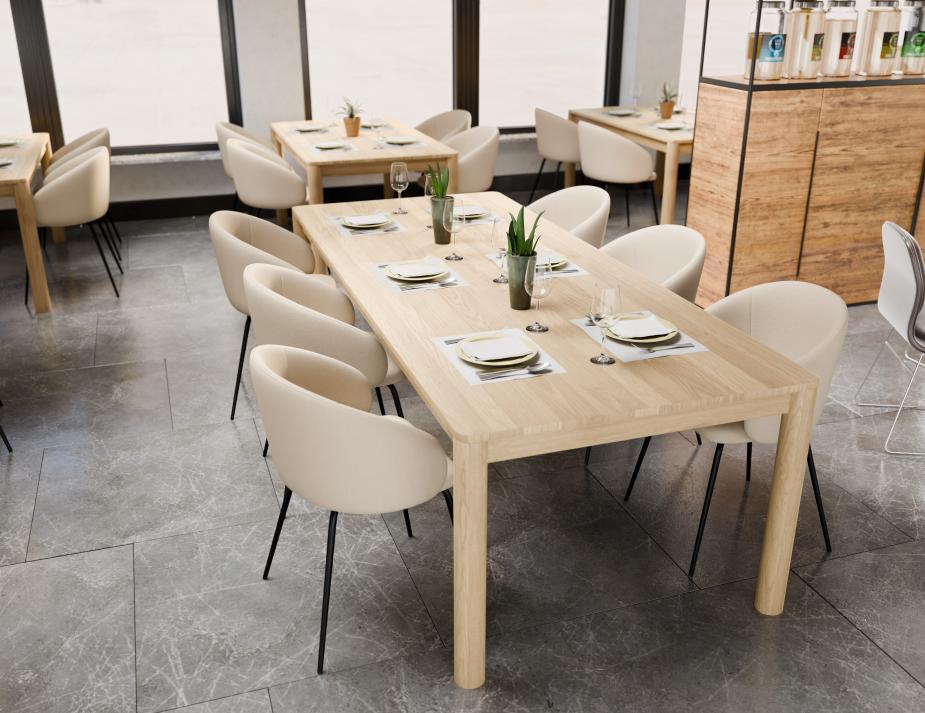 L 3 Henley Chair Fawnbeige Black