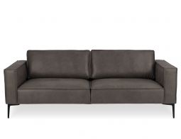 Enzo 3 Seat Sofa Grey 2