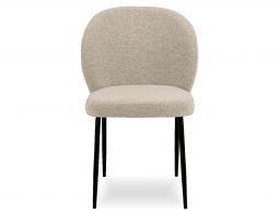 Iris Chair Fawn Beige Front Profile