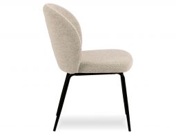 Iris Chair Fawn Beige Side Profile