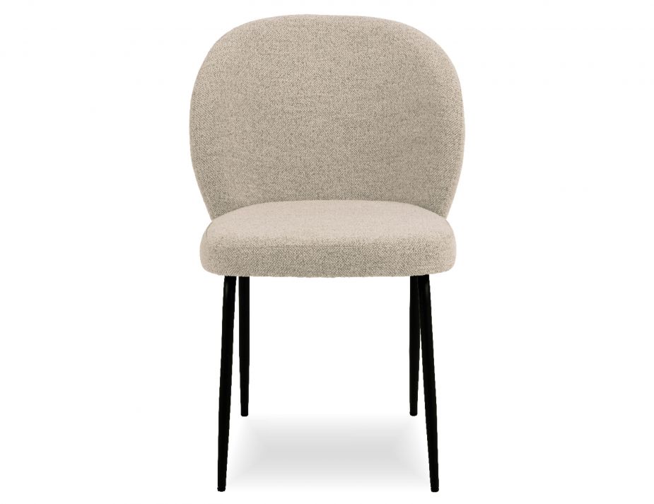 Iris Chair Fawn Beige Front Profile
