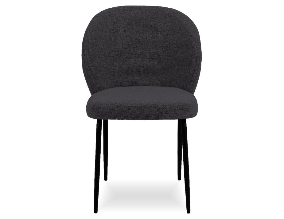 Iris Chair Anthracite Front Profile