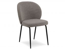 Iris Chair Soho Grey Front Three Quarter Profile