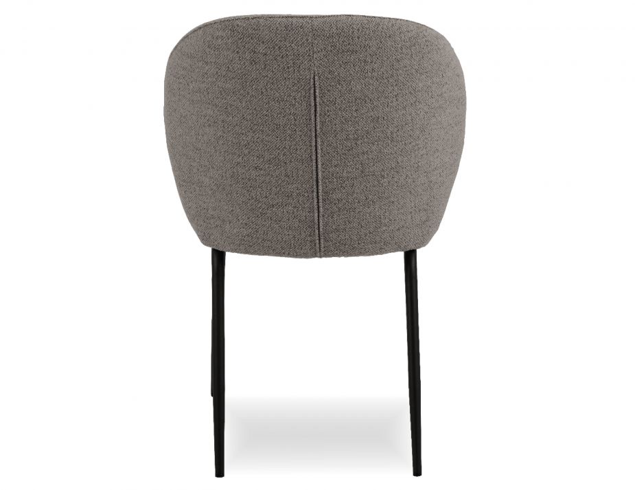 Iris Chair Soho Grey Back Profile