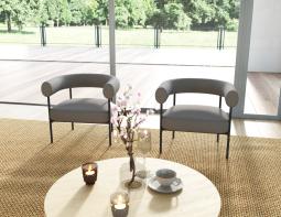 L 3 Marlowe Loungechair Oyster