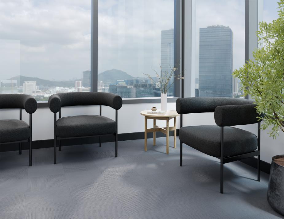 L 1 Marlowe Loungechair Commercial Stonegrey