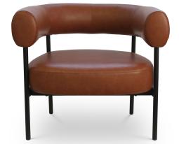 Marlowe Lounge Chair Retro Brandy 04