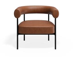 P 4 Marlowe Loungechair Metal Brandy1