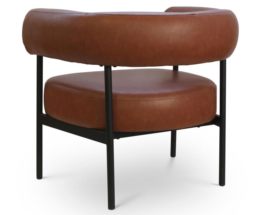 Marlowe Lounge Chair Retro Brandy 02