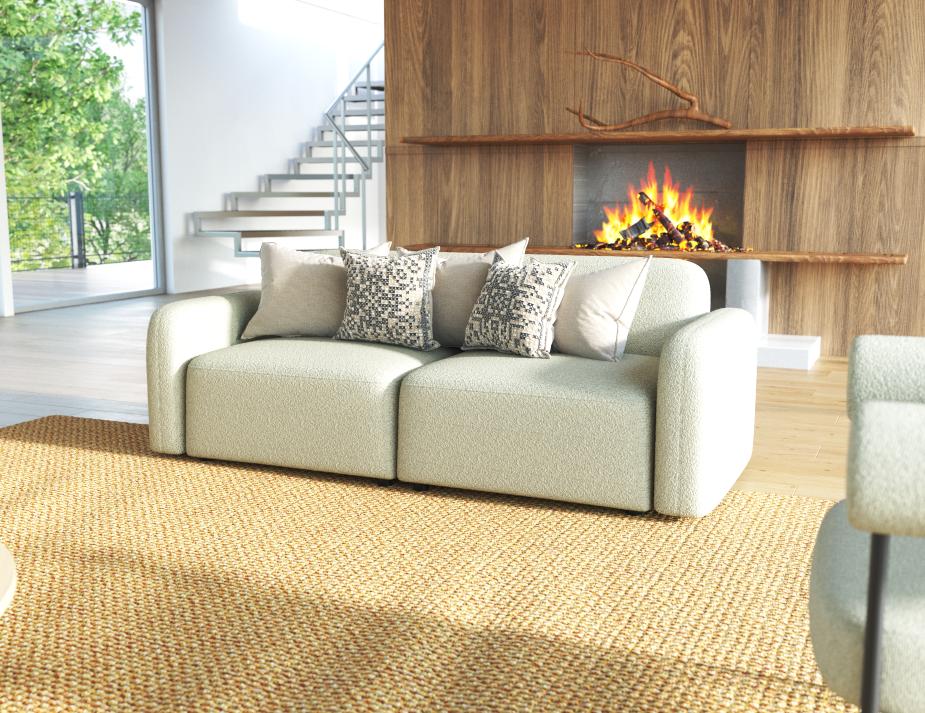 L 1 Atticus Ivorycream 2seater