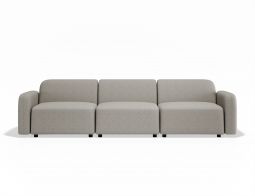 P 3 Atticus 3seater Oystergrey