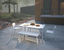 L 1 Roku Diningset120benches White