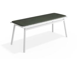 Bench with Green Cushion image
