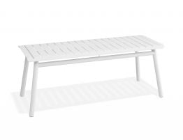 Roku Bench 120cm - Outdoor - White