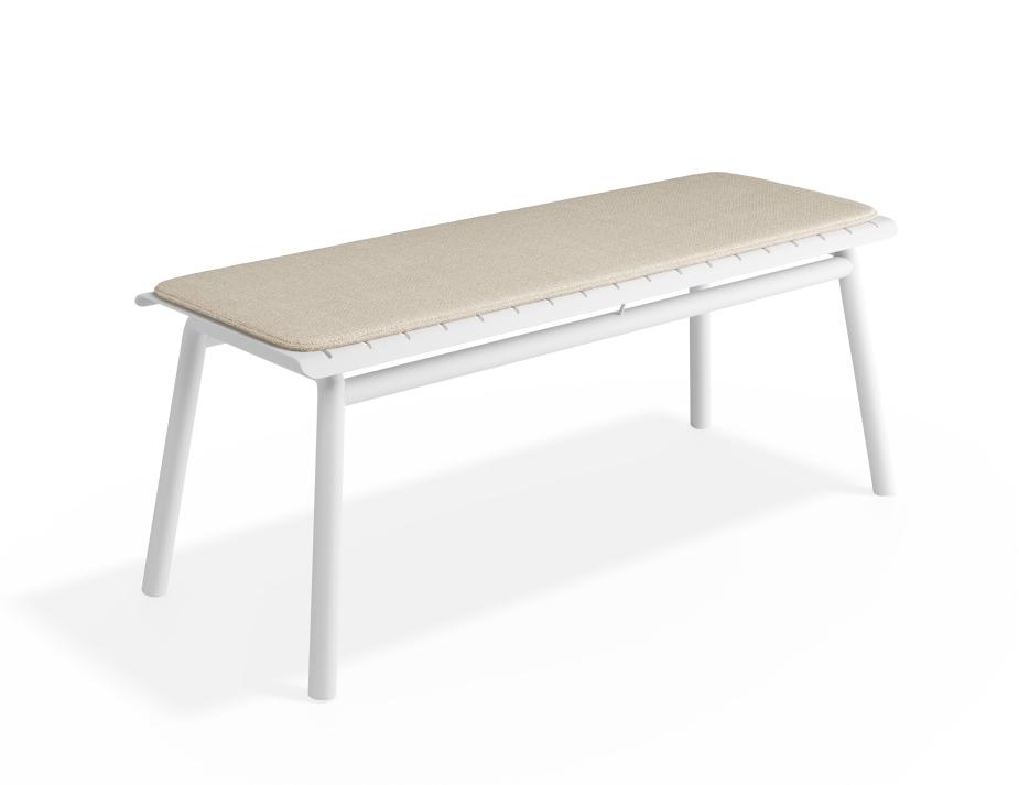 P 1 Roku Bench120 Husk White