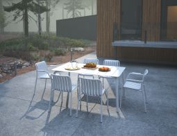 L 1 Roku Diningset160 White