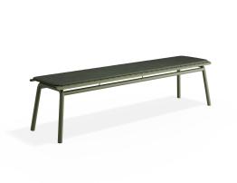 Bench with Green Cushion image