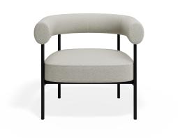 P 4 Marlowe Loungechair Metal Ivory