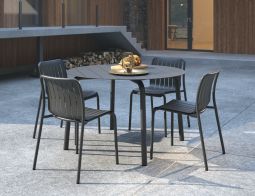 Grey Round Table