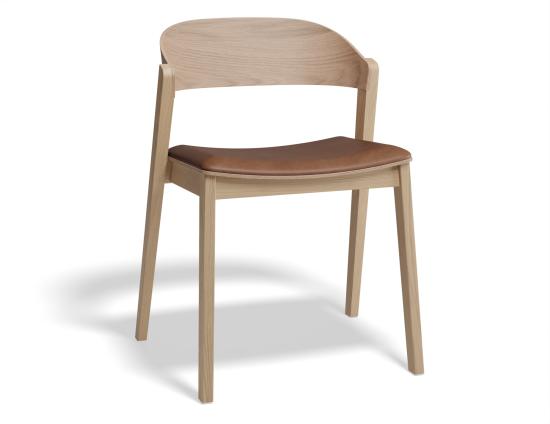 Grayson Dining Chair - Natural - Upholstered