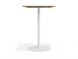 P 3 Roku Teakbartable 75x75 White
