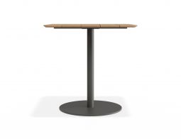 P 3 Roku Teakcafetable 75x75 Charcoal